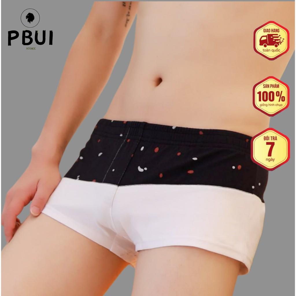 Quần ngủ nam cotton sexy cao cấp co giãn bốn chiều ôm chọn vòng ba - Pbui store