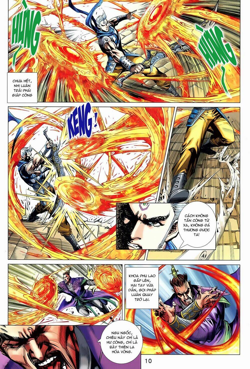 thần binh vấn thiên chapter 20 10