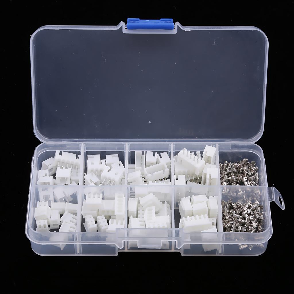 150 PCS 40 Set 2Pin-5Pin Header Draht Pitch Terminal  Kits