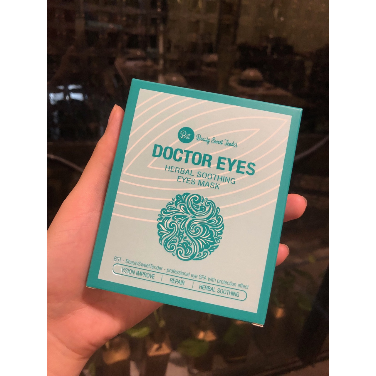 MẶT NẠ THẢO DƯỢC NGỪA THÂM, BỌNG MẮT BST DOCTOR EYE