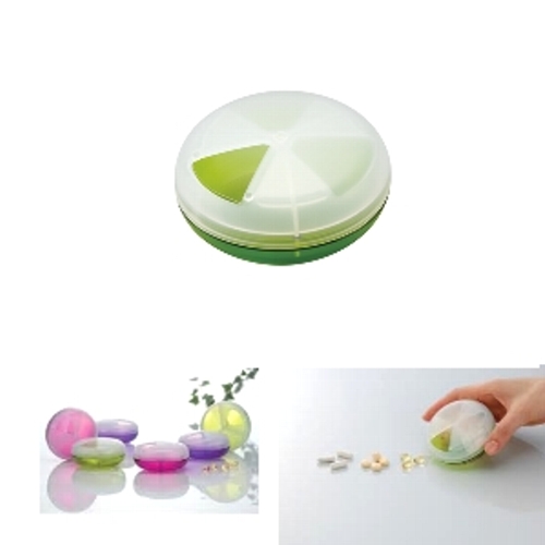 Hộp đựng thuốc 3 ngăn thông minh an toàn và tiện dụng hàng Japan Tặng Cafe MeetMore