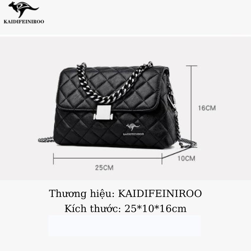 Túi xách nữ công sở thời trang cao cấp Hàn Quốc mini đẹp KAIDIFEINIROO KF02 (8617) Size 25cm