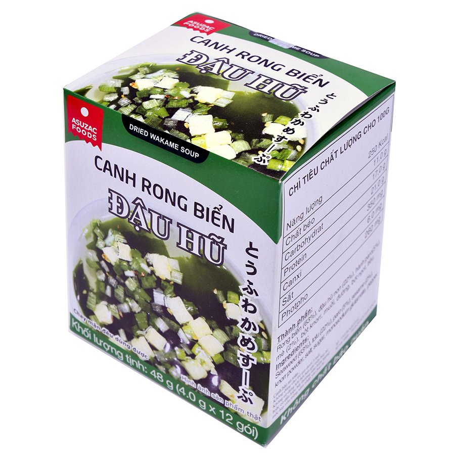 Canh rong biển Đậu hủ Asuzac