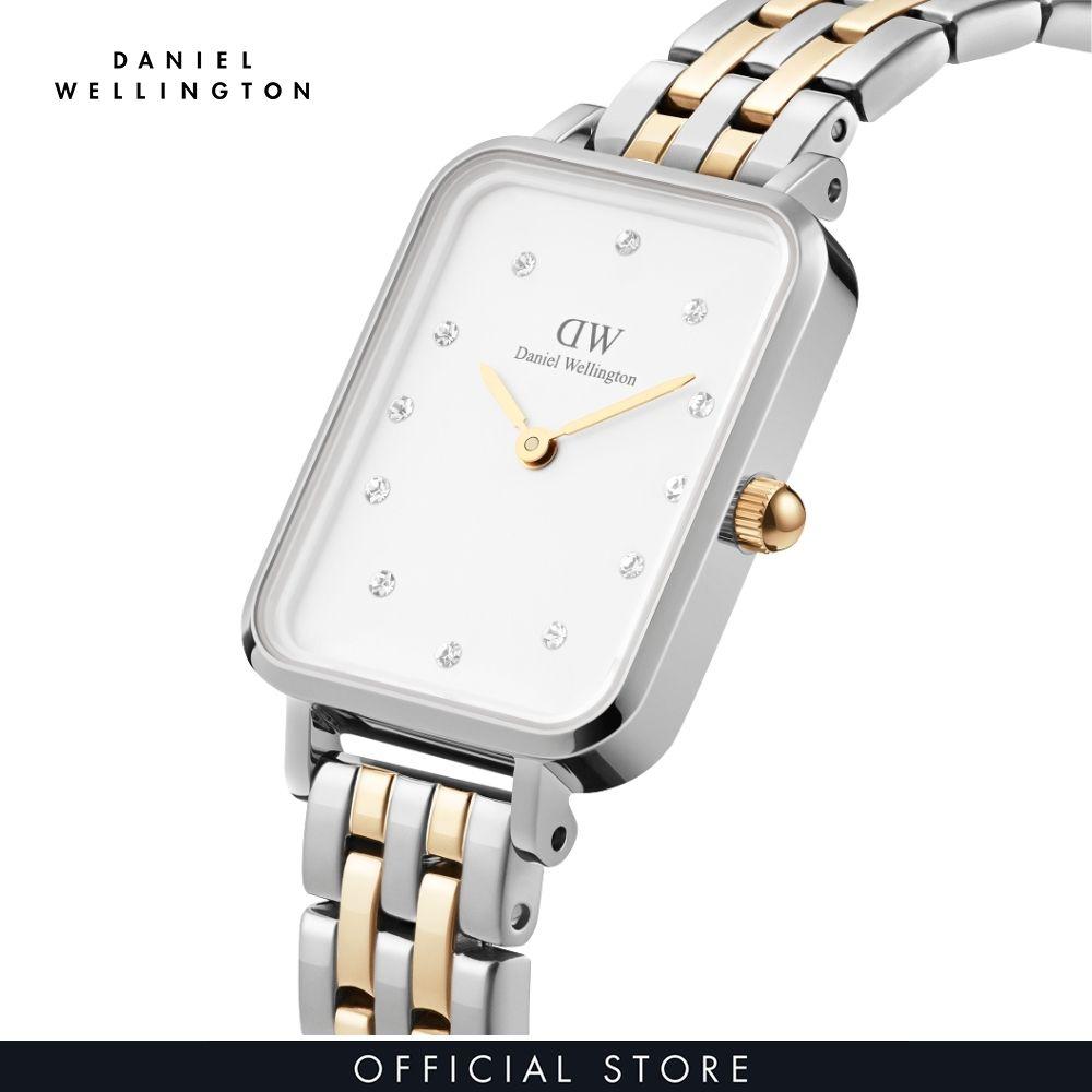 Đồng hồ Nữ Daniel Wellington Lưới - 5-Link Quadro Lumine 20x26 DW00100625