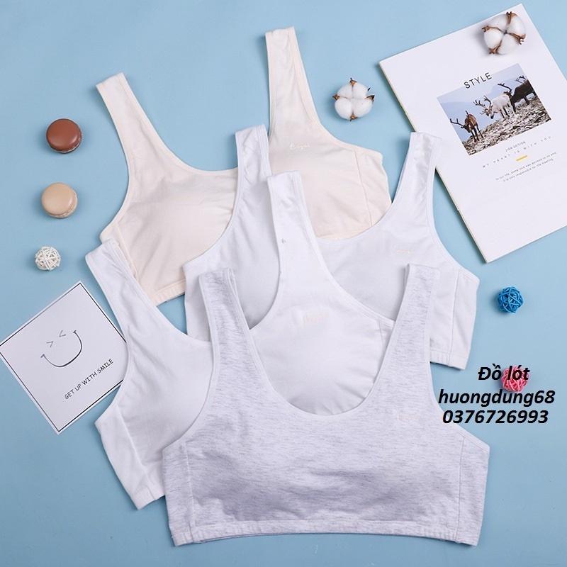 Bra / Áo Lá Nữ Sinh Cotton ANGEL Mút Mỏng Xuất Đông Hàng Loại Đẹp.