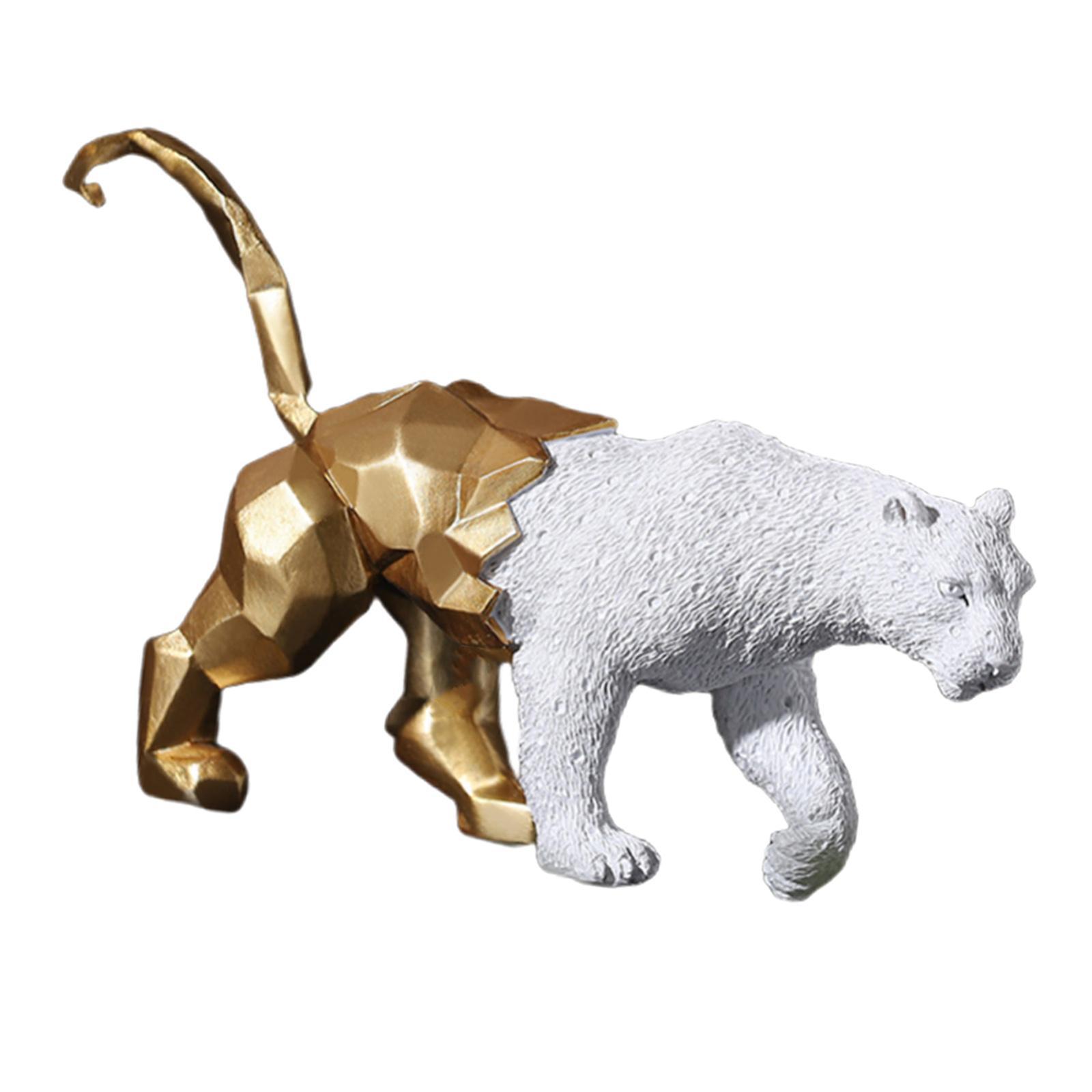 Abstract Animal Statue Desktop Ornament Art Sculpture Home Decor