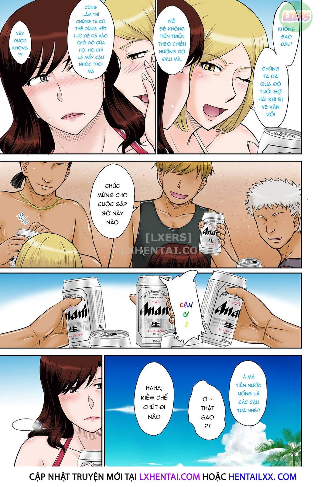 hai người phụ nữ đã kết hôn ở đảo nghỉ dưỡng chapter 0 6