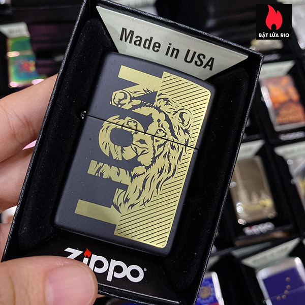 Bật Lửa Zippo 218 Lion Design