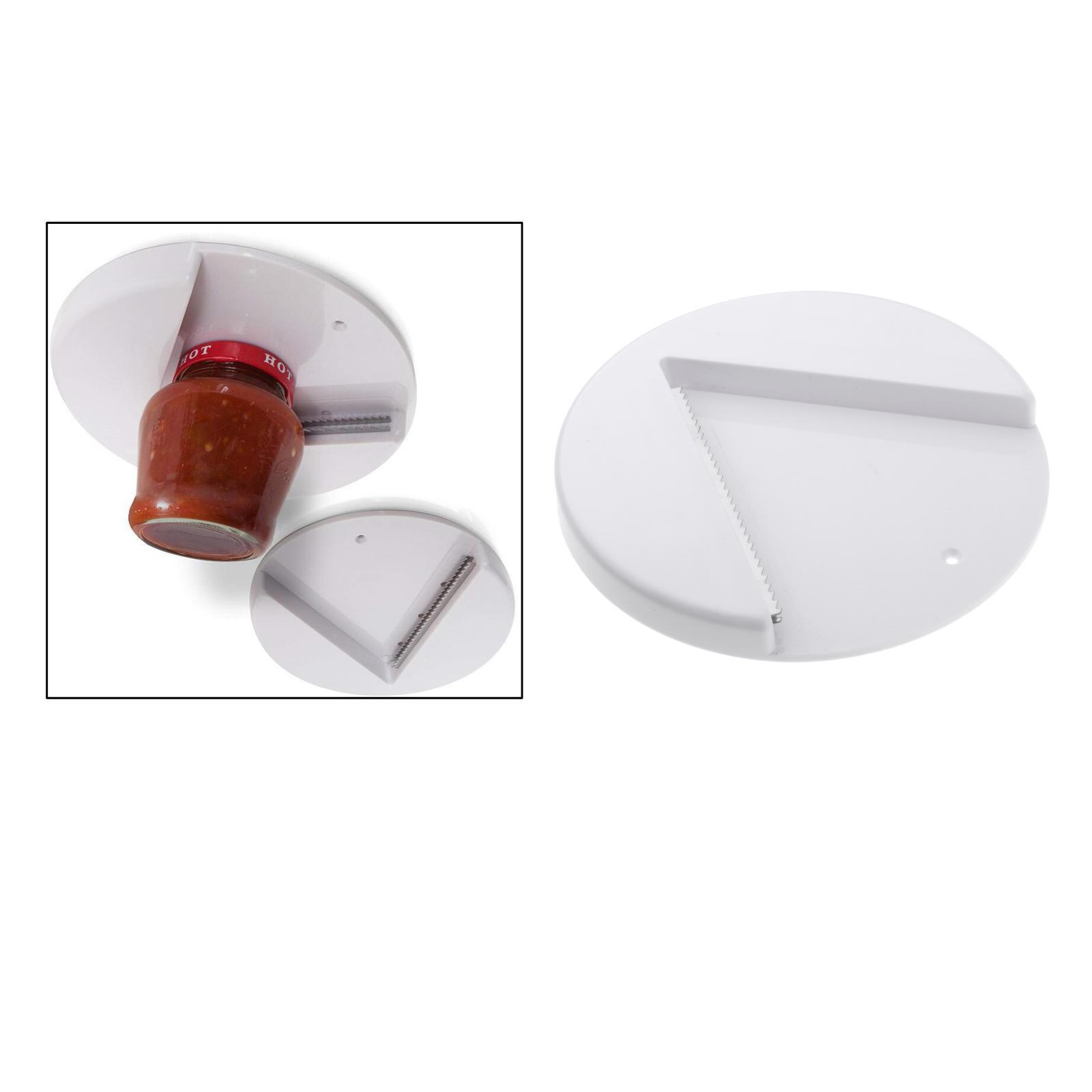 2X Under Cabinet Jar Opener Bottle Opener Quick Opener Lid Gripper Useful