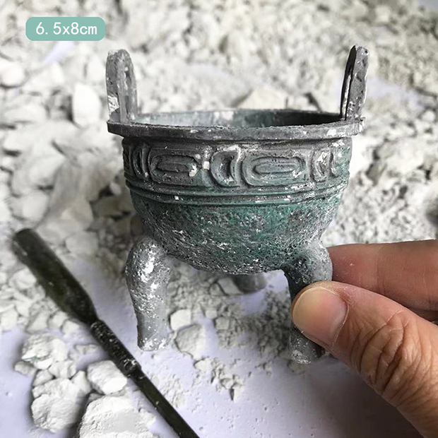 Đào Khảo Cổ Hóa Thạch Khảo cổ đồ đồng , Cho Trẻ hiểu biết di tích lịch sử.đồ chơi giáo dục cho trẻ em