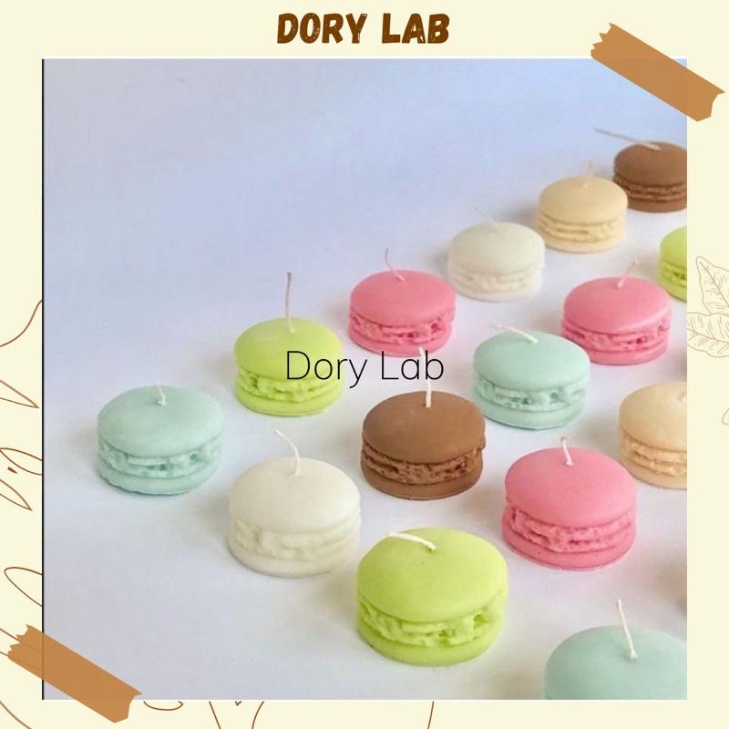 Nến Thơm Bánh Macaron Mini 1 Màu Xinh Xắn, Phụ Kiện Decor Chụp Ảnh - Dory Lab