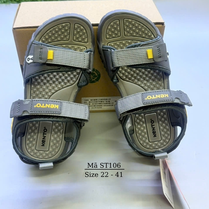 Sandal trẻ em dép quai hậu bé trai kháng khuẩn cao cấp 1 - 15 tuổi thể thao năng động cá tính NHÍM SHOP ST106