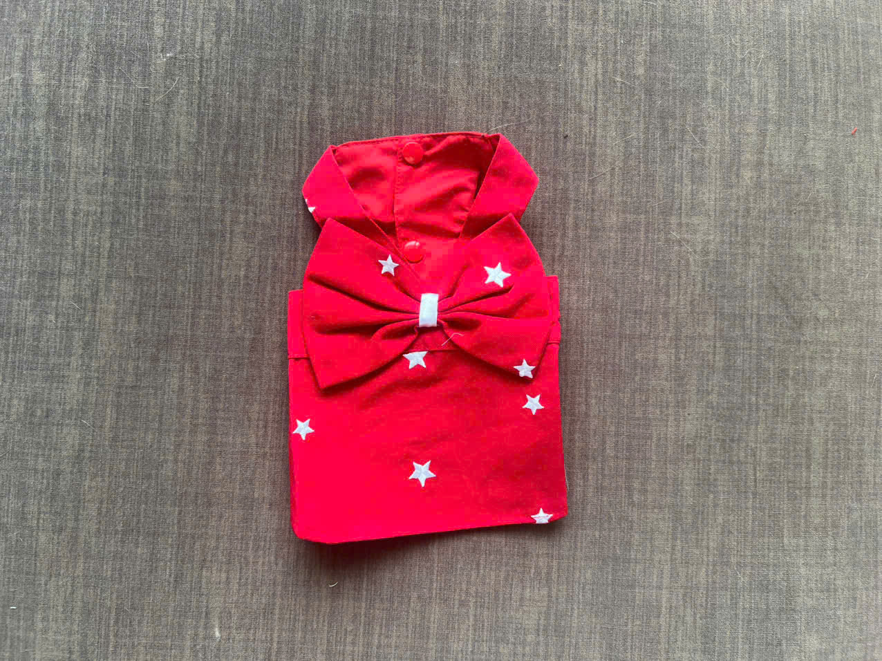 Đầm yếm váy đỏ từ 1-8kg cho thú cưng chó mèo