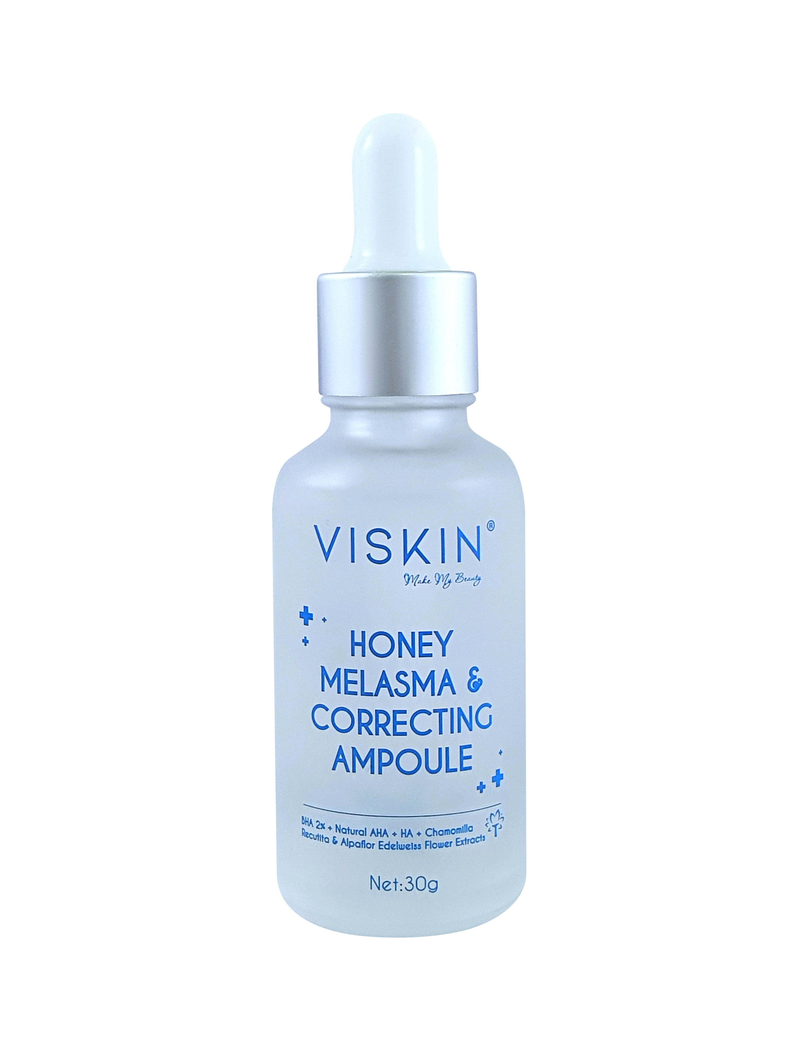 HONEY MELASMA &amp; CORRECTING AMPOULE - SIÊU TINH CHẤT MẬT ONG MỜ NÁM &amp; LÀM  ĐỀU MÀU DA