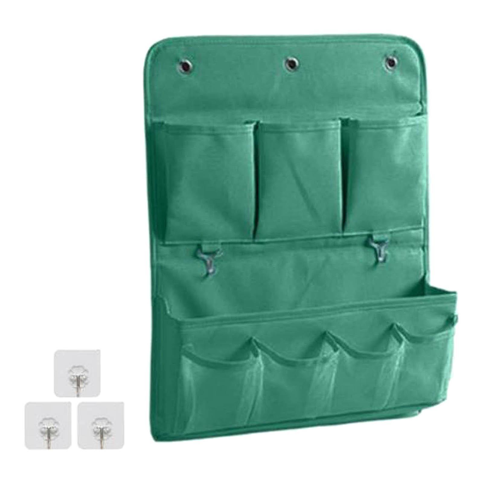 Magazines Cosmetics Stationery Storage Bags Green 37cmx47cm