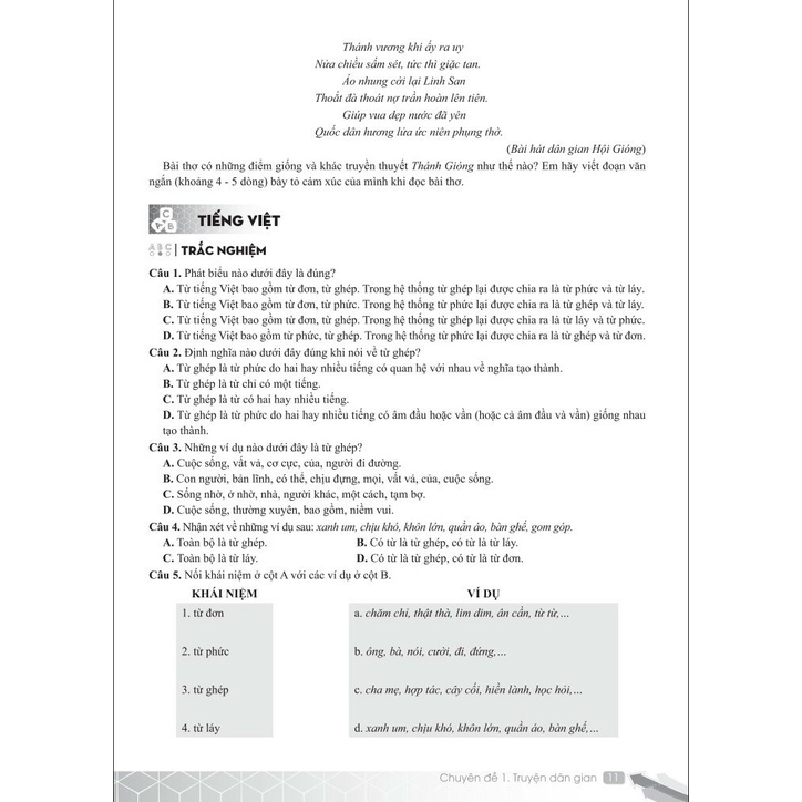 Sách - Phát triển năng lực ngữ văn 6