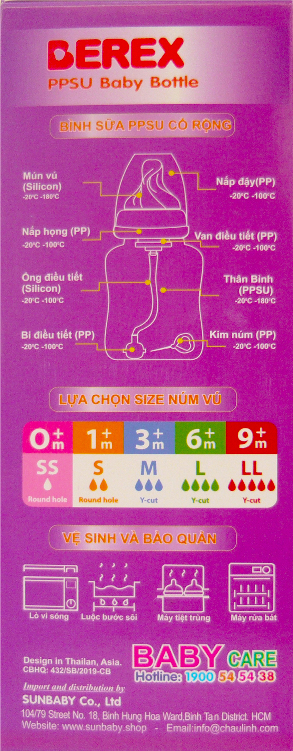 Bình sữa Nhựa PPSU PLUS Berex cao cấp cổ rộng, mô phỏng tự nhiên cho bé từ sơ sinh (240ml)