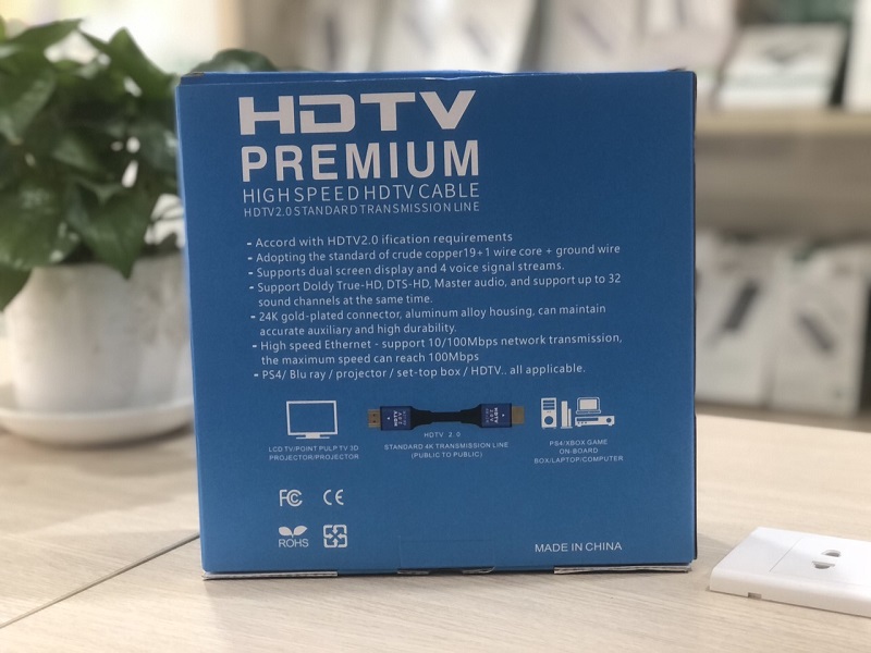 Cáp HDMI 4K 60Hz V2.0 Cho TV/Laptop/DVD/Project Cáp HDMI 4K 10M -15M- 20M-25M-30M