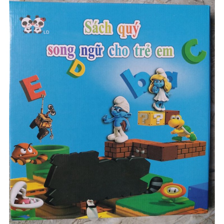 Sách Nói Song Ngữ Anh Việt  Điện Tử Thông Minh - Giúp Bé Phát Triển IQ - Hàng CHính Hãng MINIIN - Tặng kèm pin AA