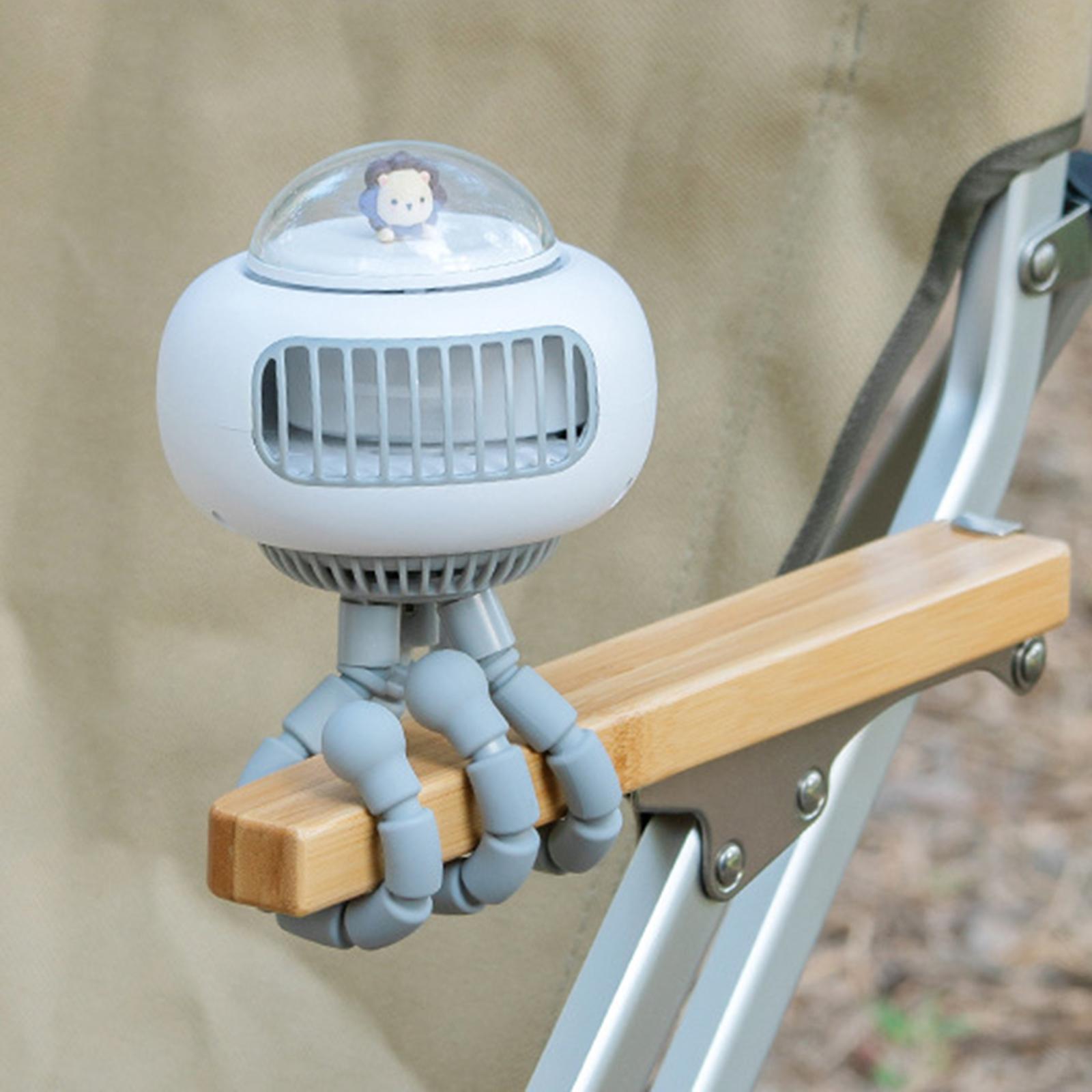 USB Handheld Cooling Fan for Students Dormitory Baby Stroller Desktop