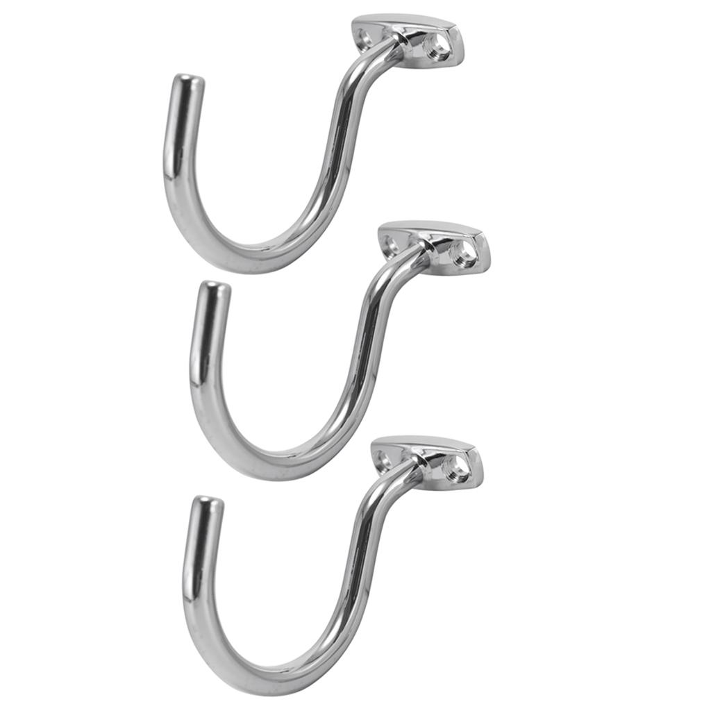3 Chrome Móc Bi Da Bida Cầu Dính Hoặc Bể Gác