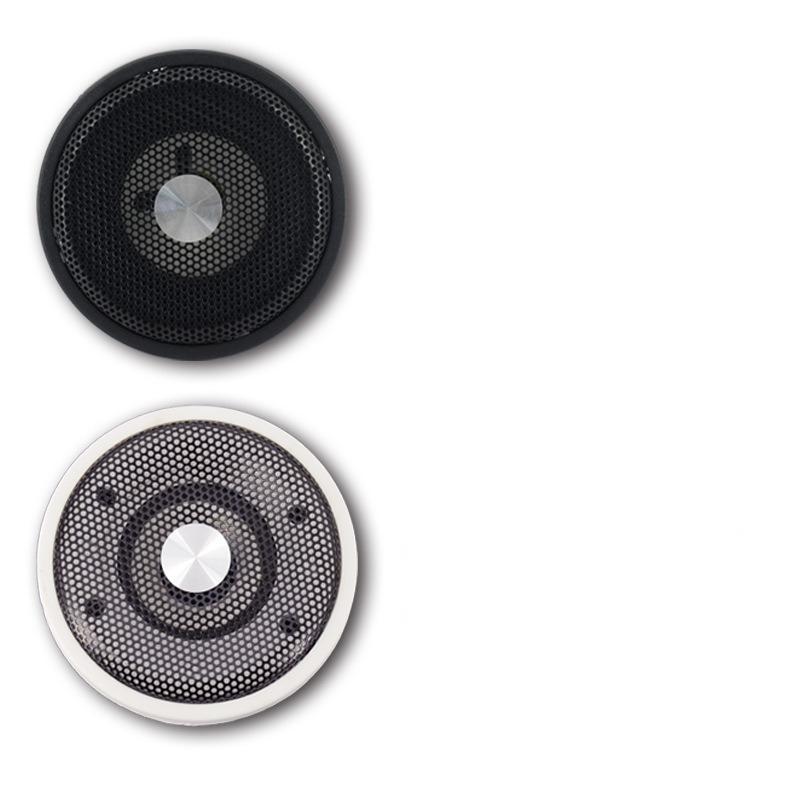 2 Chiếc Loa Di Động Âm Thanh Waterproo 4 Ohm 15W Loa Âm Trần Đa Phương Tiện Đầy Đủ Tự Làm Cho Hệ Thống Âm Thanh Rạp Hát Tại Nhà Color: White