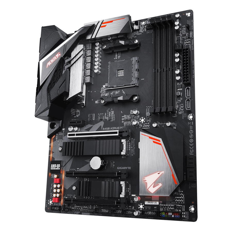 Bo Mạch Chủ Mainboard Gigabyte GA-B450 Aorus Pro - Hàng Chính Hãng