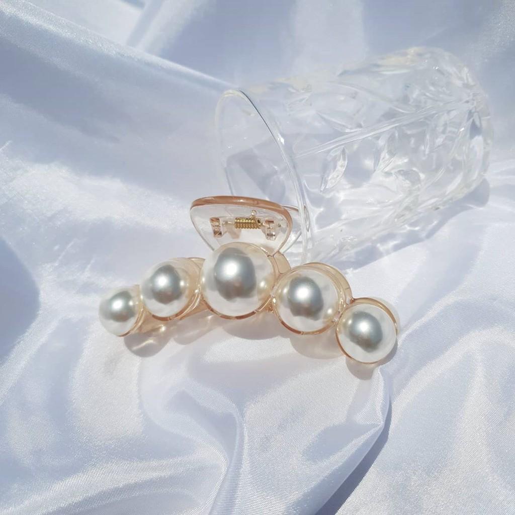 Cặp tóc đính ngọc phong cách Hàn Quốc - Kẹp tóc nữ Hair Claw Clip