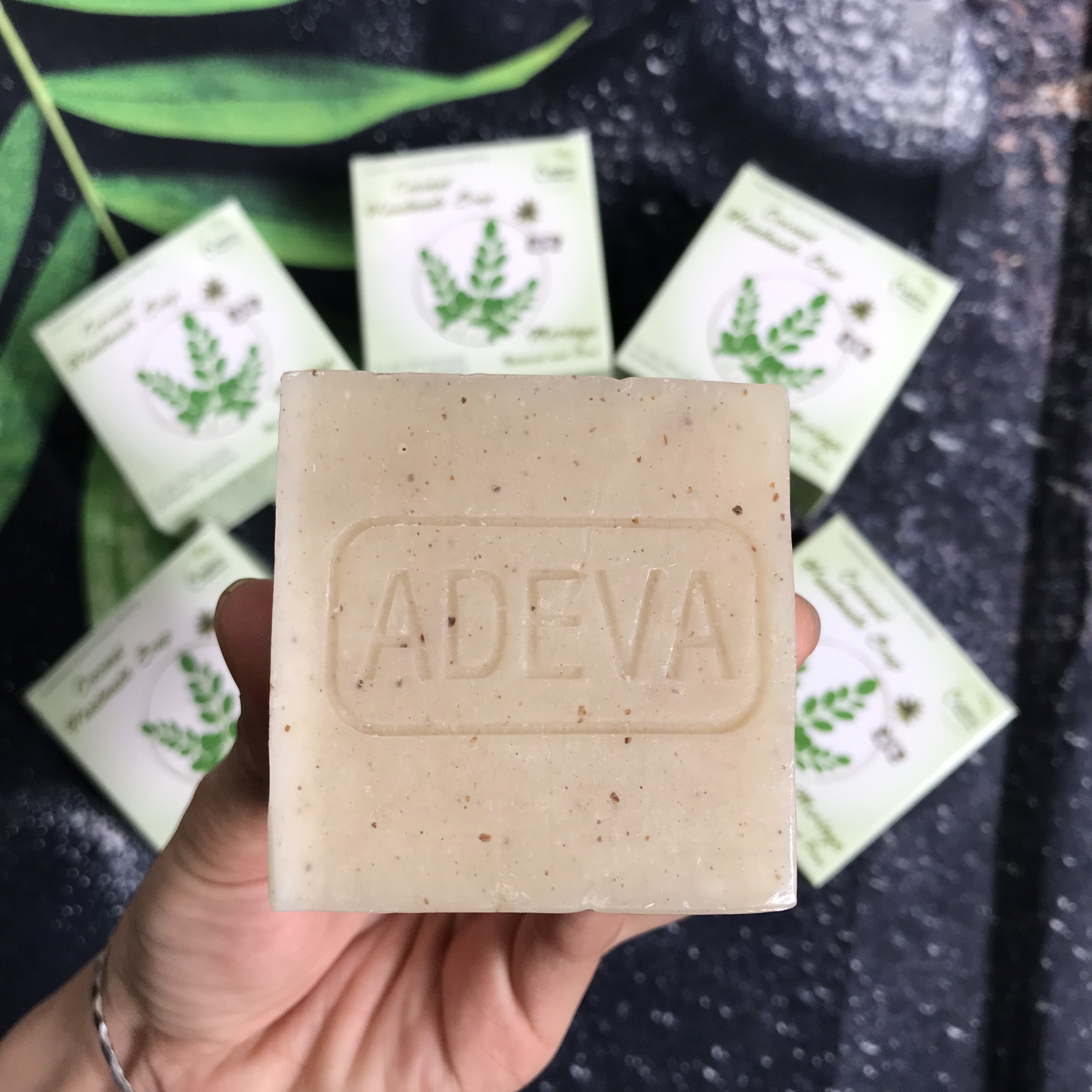 Xà phòng handmade Chùm ngây - set 6 soap Adeva Naturals