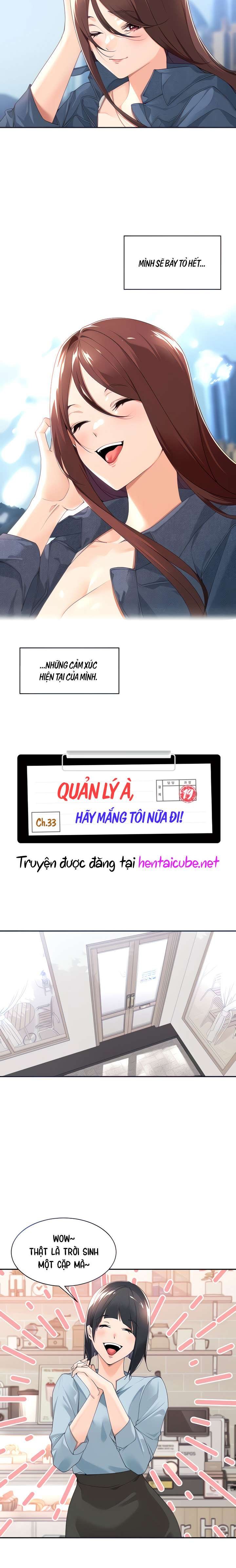 quản lý à, mắng tôi nữa đi! chapter 33 3