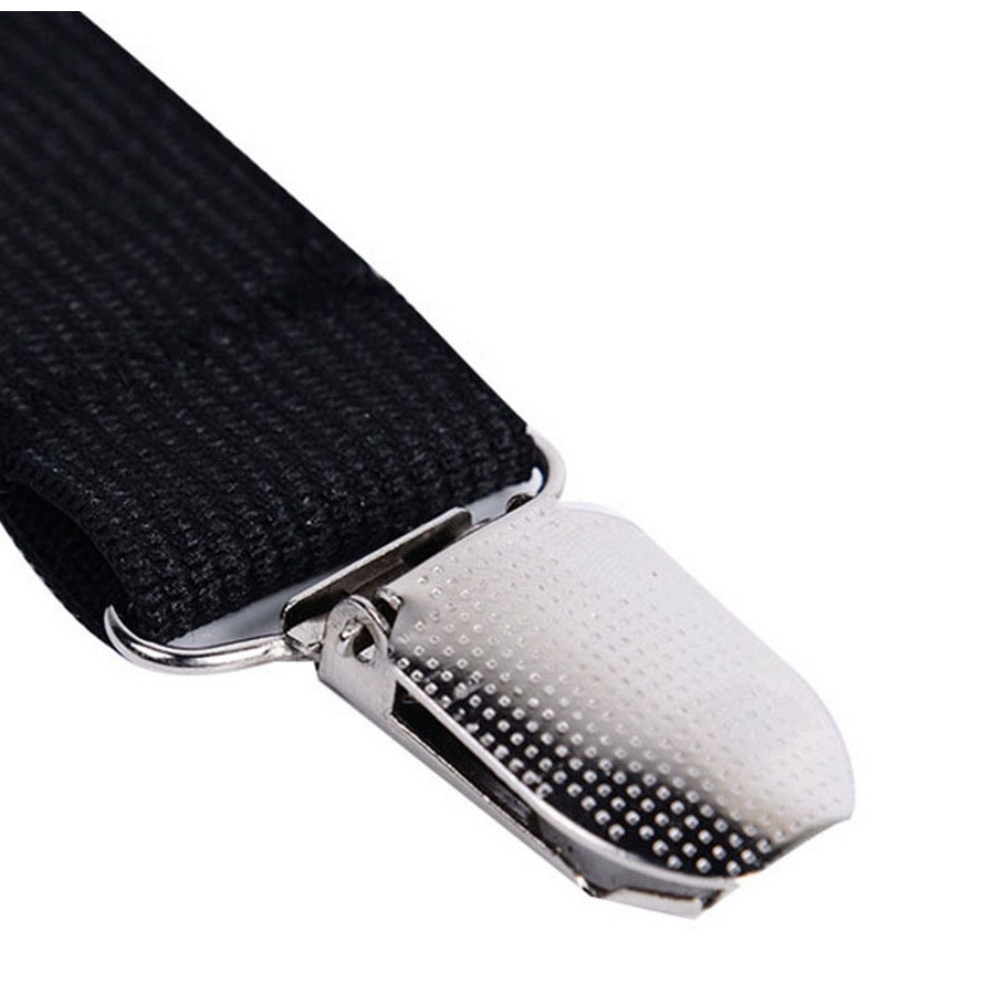 Set 4 kẹp ga giường có lớp đệm cao su Lidaco cố định drap chống xê dịch chất liệu inox không gỉ (Giao màu ngẫu nhiên)