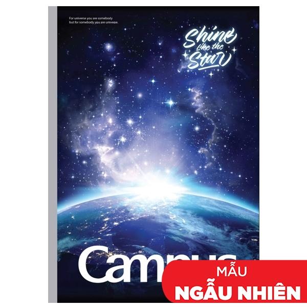 Combo 5 Tập Galaxy B5 Kẻ Ngang Có Chấm 120 Trang ĐL 70g/m2 - Campus NB-BGLX120 (Mẫu Màu Giao Ngẫu Nhiên)