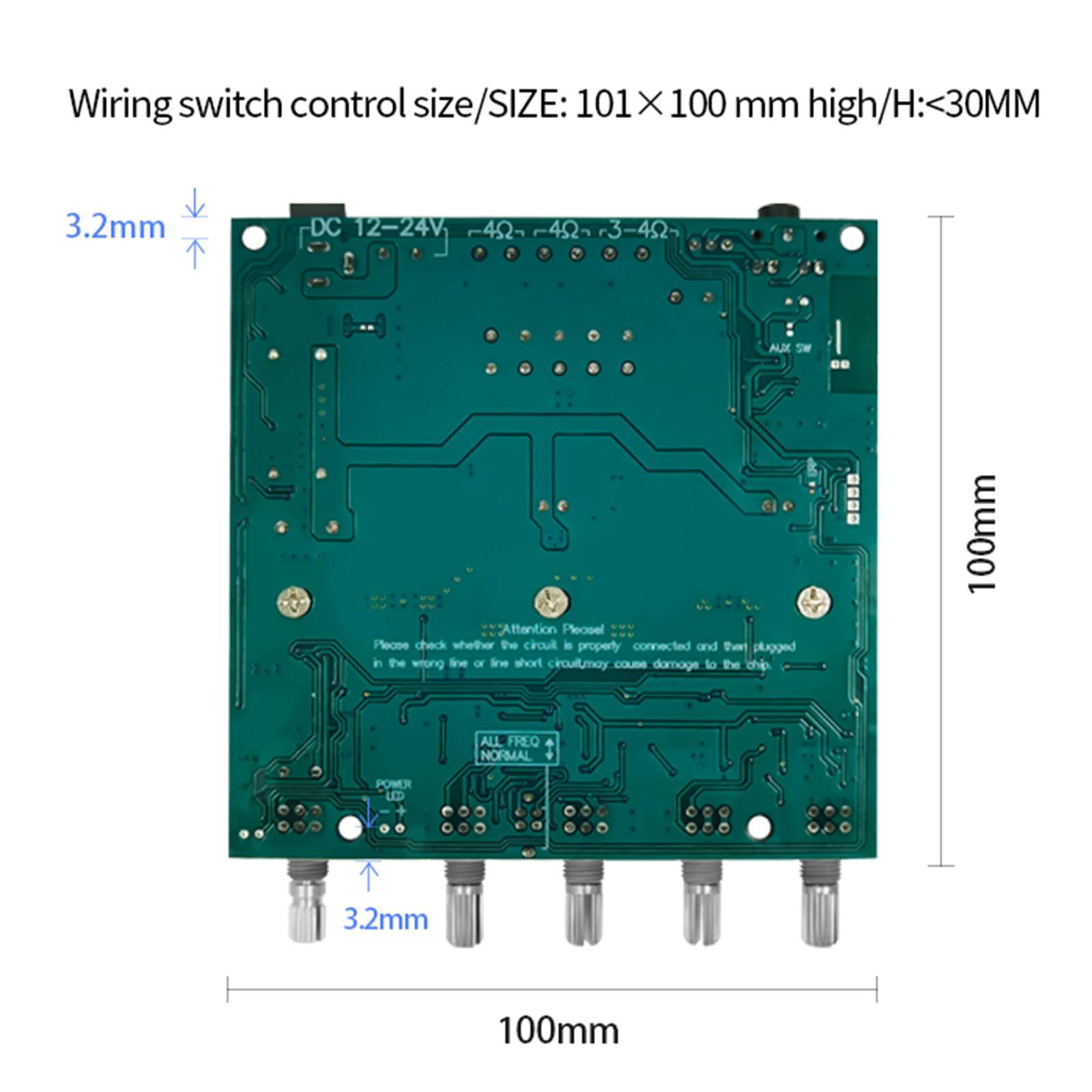 Digital Amplifier Board Amp High Power TPA3116D2 Spare Parts Accessories