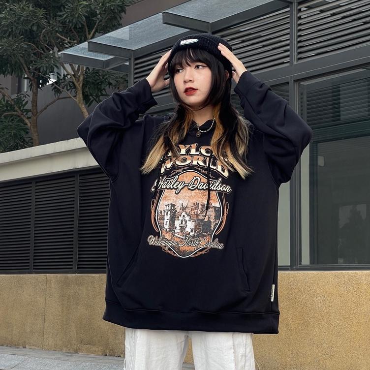 Áo hoodie nỉ chân cua CITYLOCO nam nữ unisex (Ảnh thật/có sẵn)