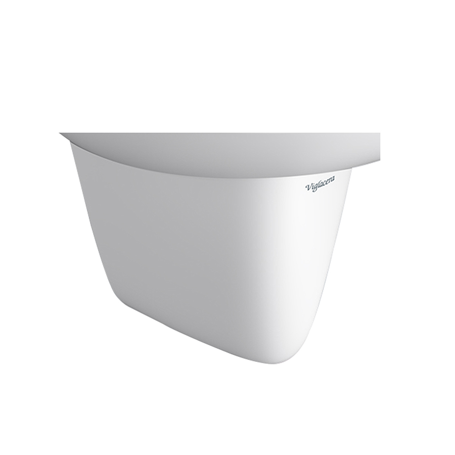 Chân lavabo ngắn Viglacera VI5 270x260x285 mm, màu trắng hình chữ V, sứ ceramic - Hoa Sen Home - Hàng chính hãng