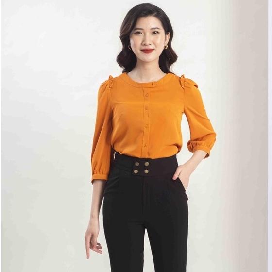 Áo Sơ Mi Nẹp Mở Tay lỡ MMOutfit A0520860