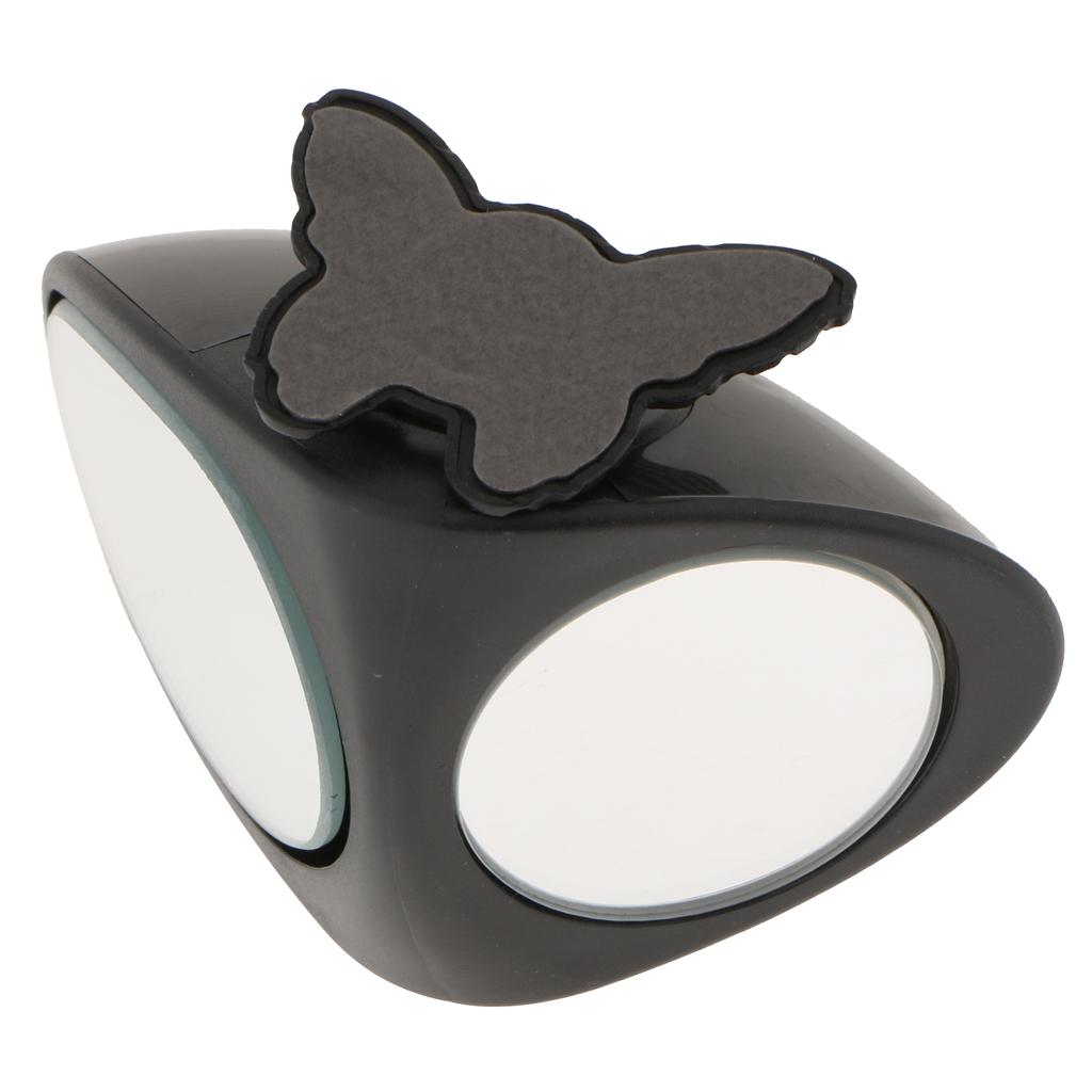 Waterproof Mirror - 2 in 1 Car Blind Spot Mirror Wide Angle Mirror 360 Rotation Adjustable Convex Rear View Mirror View Front Wheel Car Mirror