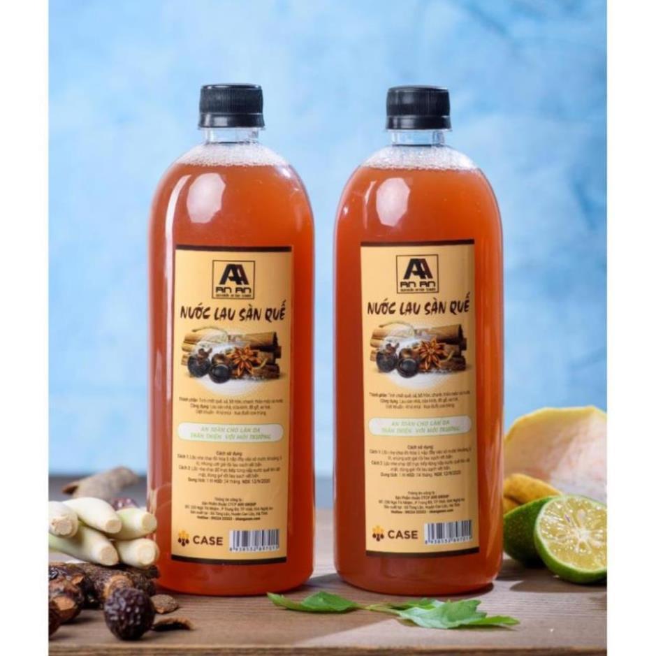 COMBO 5 chai Nước Lau Sàn Thảo Mộc Quế 100% tự nhiên Organic