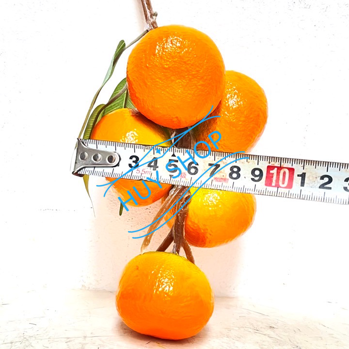 1 Chùm trái QUÝT nhân tạo - trái cây giả