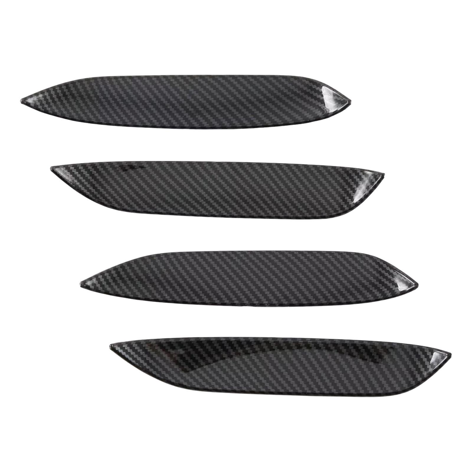 4 Pieces Car Exterior Door Handle Bowl Covers Protective Replaces Car Accessories Anti Scratch for Dolphin