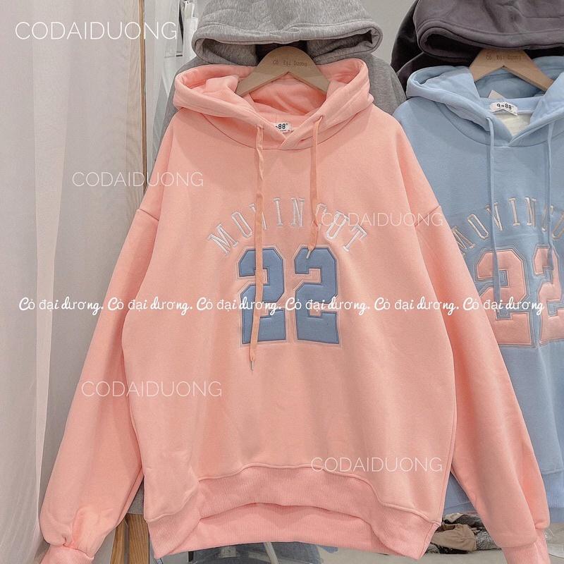 áo nỉ hoodie số 22 mác 9088