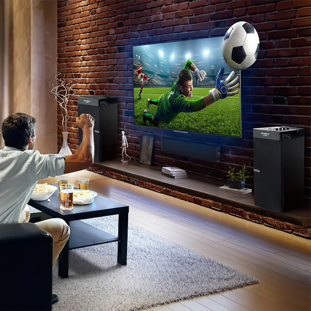 [Hàng Chính Hãng] Loa 2.0 SoundMax AK800 công suất lớn sử dụng đa phương tiện, có Karaoke, Bluetooth, sử dụng chất liệu cao cấp | AK-800 - Loa Nghe Nhạc