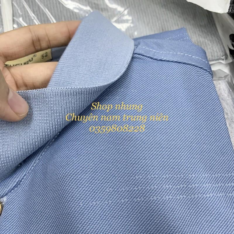Áo thun cộc tay trung niên chất cực đẹp mềm mịn