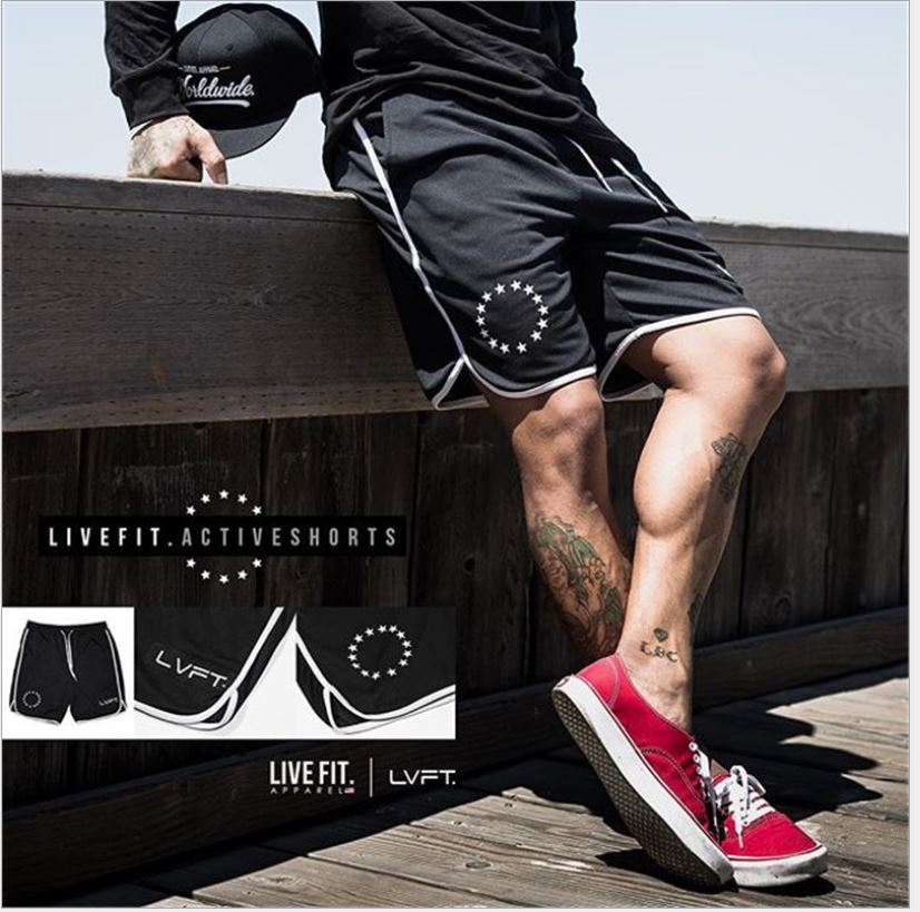 Quần Shorts Tập Gym Nam LVFT480