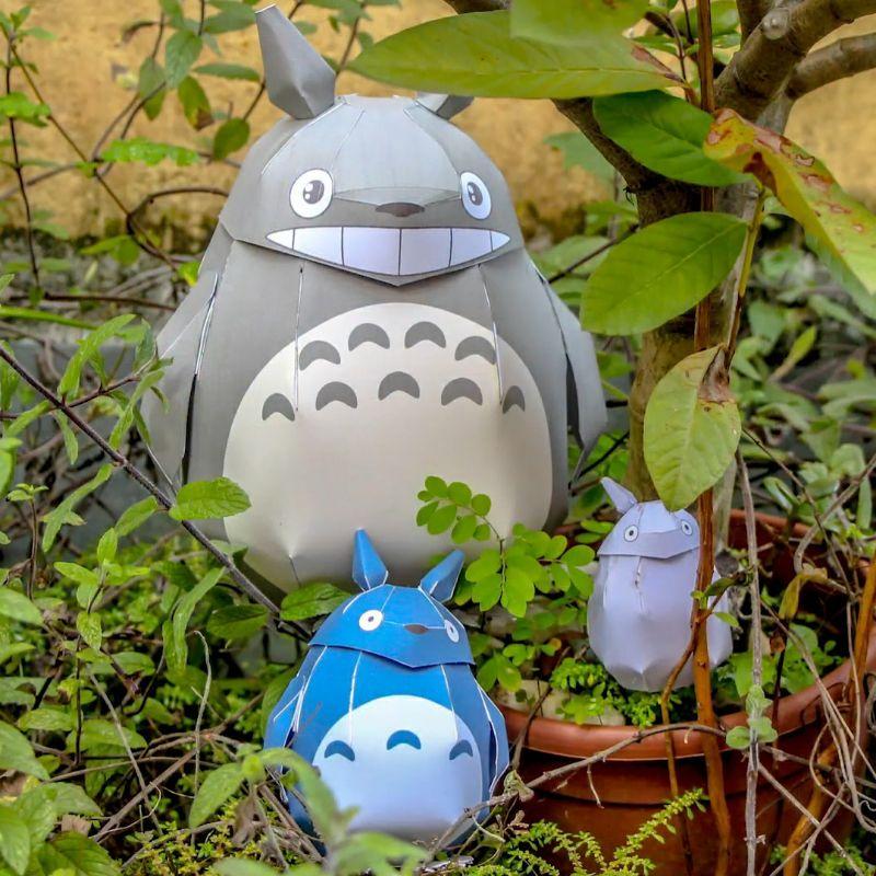 Mô hình giấy anime Totoro [Hàng xóm của tôi là Totoro/My Neighbor Totoro/Tonari no Totoro]