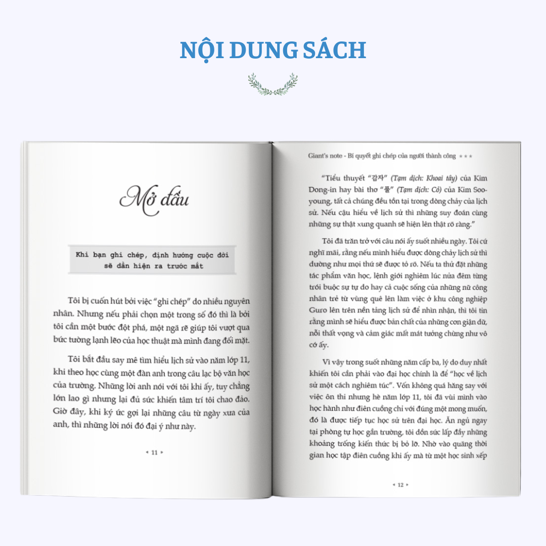 Sách - Giant's Note - Bí quyết ghi chép của những người thành công