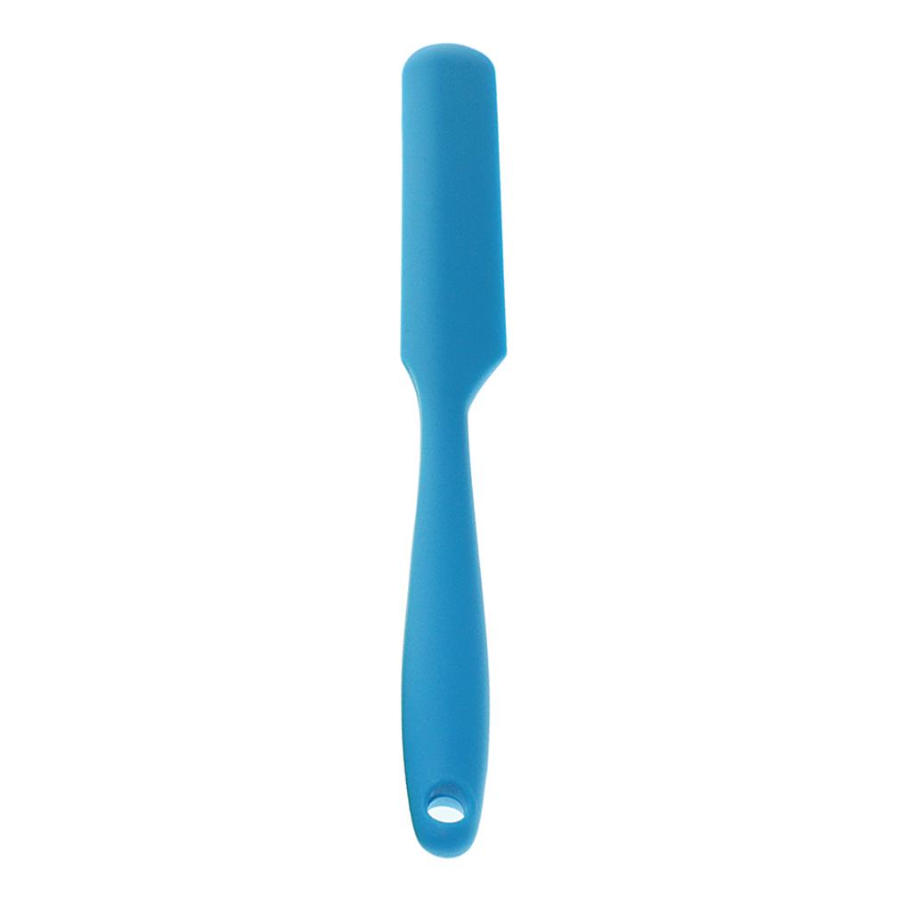 Heat Resistant Silicone Spatulas Cake Spatula Scraping Baking Scraper Blue