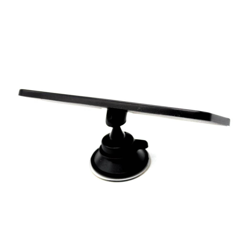 2x Black Car Mirror Interior Rear View Mirror Suction Cup Rear Mirror