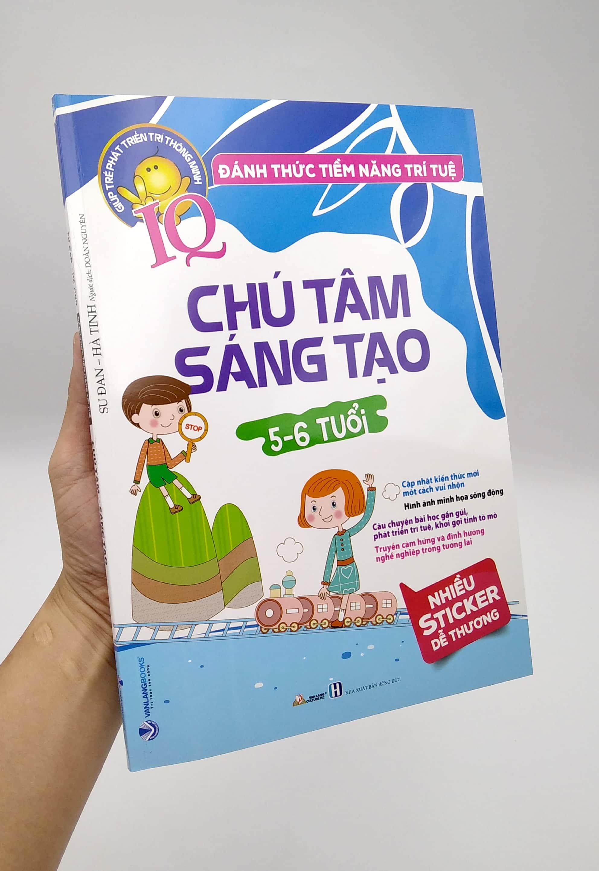 Đánh Thức Tiềm Năng Trí Tuệ - Chú Tâm Sáng Tạo (5-6 Tuổi) (Tái Bản)