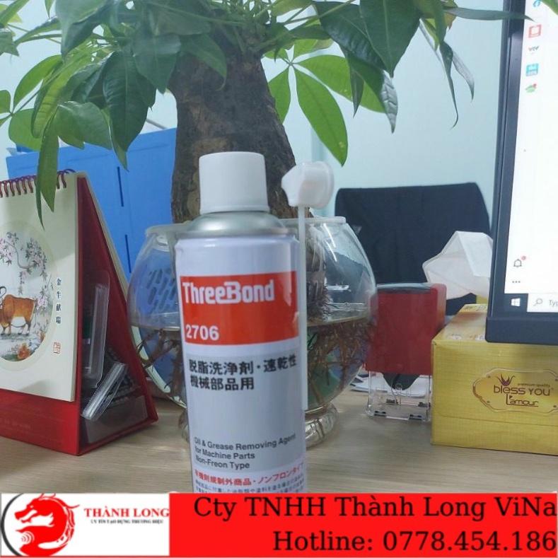 Chất tẩy rửa dầu mỡ ThreeBond 2706 300ML (Thương hiệu ThreeBond) , LH 778.454.186